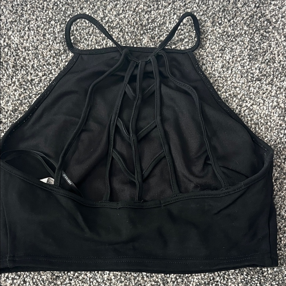 Forever 21 Strappy Racerback Bra Top